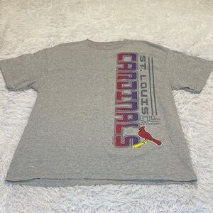GENUINE MERCHANDISE St. Louis Cardinals Gray T-Shirt MENS LARGE